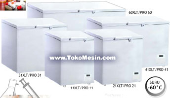 mesin chest freezer -60 C
