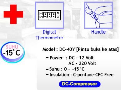 mesin freezer vaksin dan darah