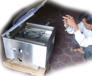 mesin vacuum sealer pengemas vakum