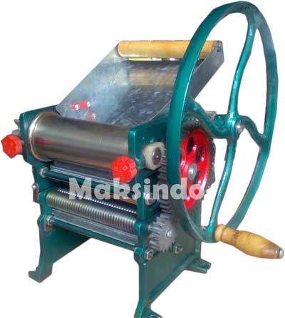 mesin cetak mie manual maksindo