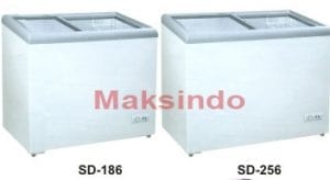 mesin freezer sliding