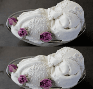 es krim bunga mawar tokomesin