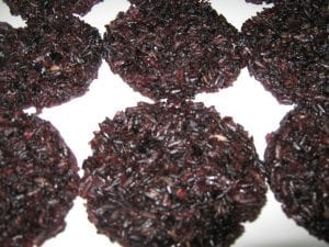 rengginang ketan hitam tokomesin