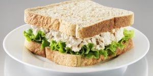 Tuna salad sandwich
