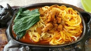 mie ayam jamur hotplate tokomesin