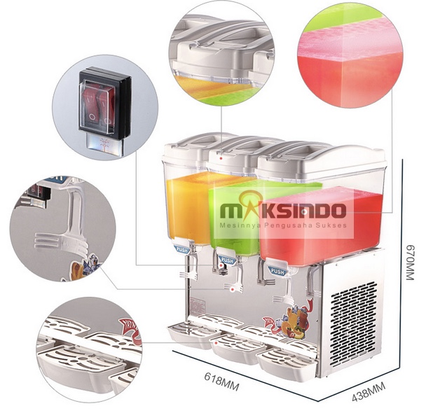 mesin juice dispenser