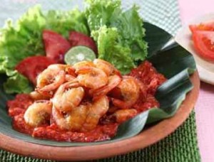 pecel udang pedas tokomesin