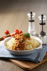 mie siram saus bognaise tokomesin