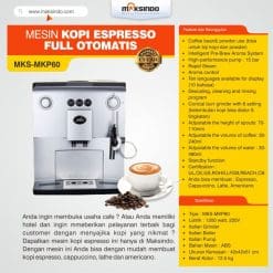 Mesin Kopi Espresso Full Otomatis - MKP60