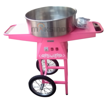 Mesin Cotton Candy + Grobak