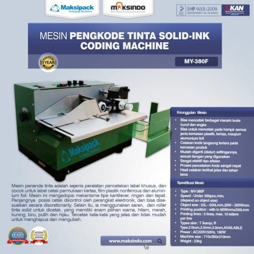 Coding Machine MY-380F Toko Mesin Maksindo