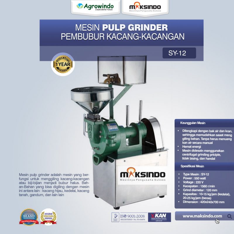 Mesin Pulp Grinder - Pembubur