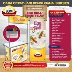 Paket Usaha Egg Roll Listrik Progam BOM