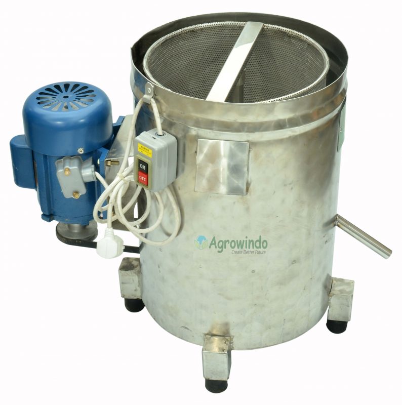 Mesin Spinner Peniris Minyak dan Air Kapasitas 3,5 Kg (15 Liter) Agrowindo AGR-SPIN3.5 - Gambar 3