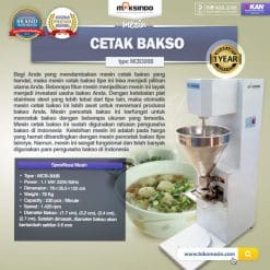 mesin pencetak pentol