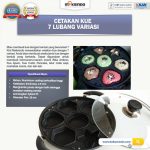 Cetakan Kue 7 Lubang Variasi