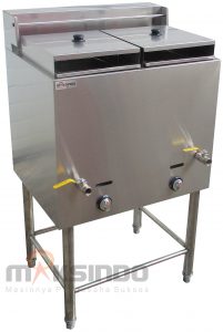 Gas Deep Fryer 24 Liter 2 Tank MKS-G75 - Gambar 2