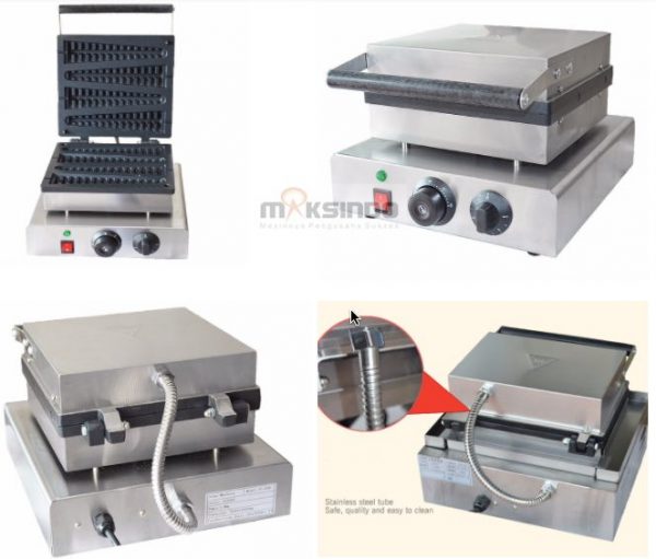 Mesin Waffle Bentuk Stick Lolly (LL40) - Gambar 4