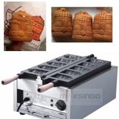 Mesin Waffle Bentuk Bell (MKS-BELL5)