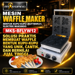 Mesin Butterfly Shaped Waffle Maker (MKS-BFLYW12)