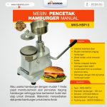 Alat Pencetak Hamburger Manual (HBP15)
