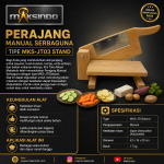 Perajang Manual Serbaguna MKS-JT03stand