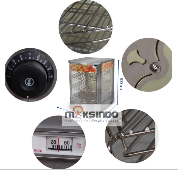 Mesin Warmer Kue Harga Hemat - MKS-P01 - Gambar 3