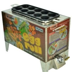 Mesin Egg Roll Gas 2in1 Plus Fryer ERG007 Maksindo