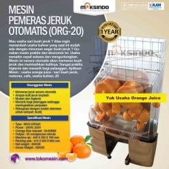 Mesin Pemeras Jeruk Otomatis (ORG-20)