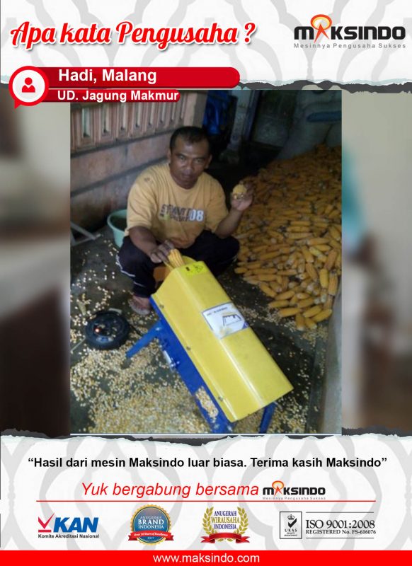 Mesin Pemipil Jagung Mini Harga Hemat TYPE PPJ-002 - Gambar 9