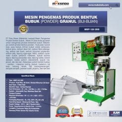 Mesin Pengemas Produk Bentuk BUBUK (POWDER) GRANUL (BIJI-BIJIAN)
