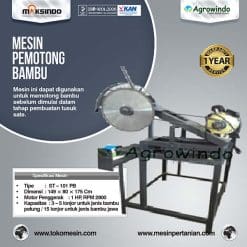 Mesin Tusuk Sate Dan Jeruji Bambu