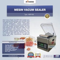 Mesin Vacum Sealer MSP-V26