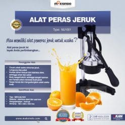 Alat Pemeras Jeruk Manual dan Mesin Pemeras Jeruk Maksindo