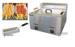 Mesin Gas Fryer MKS-G20L + Keranjang Long Potato