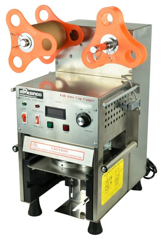 Mesin Cup Sealer Full Otomatis Stainless (CPS-12A) - Gambar 3