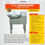 Mesin Adonan Bakso (Fine Cutter) MKS-QW724