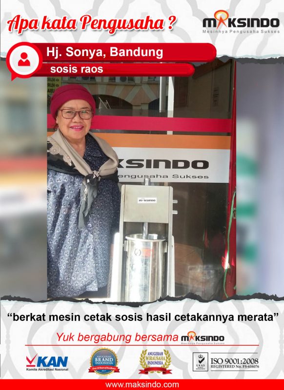 Mesin Pembuat Sosis Vertikal MKS-3V - Gambar 3