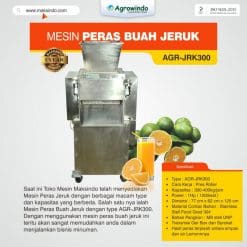 Mesin Peras Buah Jeruk AGR-JRK300