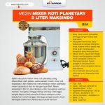 Mesin Mixer Roti Planetary 5 Liter Maksindo B5A