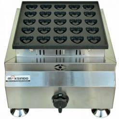 Gas Waffle Bentuk Hati 25 Lubang MKS-HSW25G