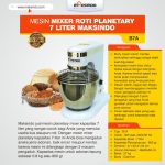 Mesin Mixer Roti Planetary 7 Liter - Maksindo B7A