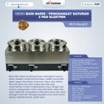 Mesin Bain Marie Penghangat Sayuran 3 Pan Elektrik MKS-Marie03