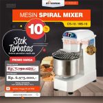 Mixer Spiral 10 Liter (MKS-SP10)