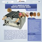 Mesin Waffle Stick Bentuk Sarang Madu MKS-Lebah02