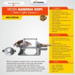 Mesin Sangrai Kopi (Mini Coffee Roaster) MKS-CRG400