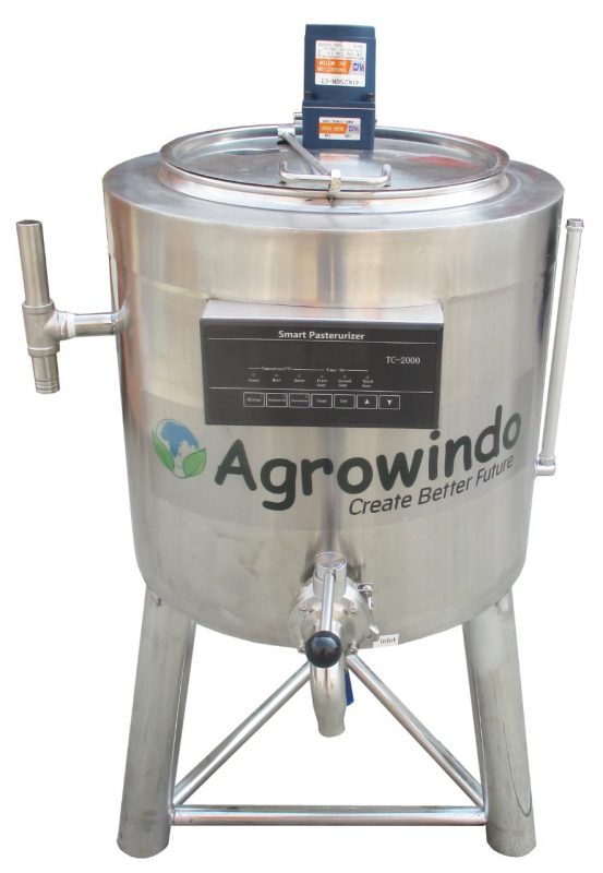 mesin pasteurisasi 30 liter agrowindo