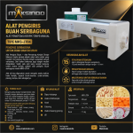 Alat Pengiris Buah Serbaguna - Alat Pemotong Keripik Tempe Manual MKS-JT04