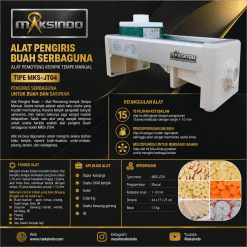 Alat Pengiris Buah Serbaguna - Alat Pemotong Keripik Tempe Manual MKS-JT04