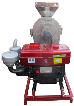 Mesin Pembuat Tepung Disc Mill AGR-AGC45 DIESEL - Gambar 4